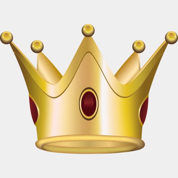 Gold Tall Crown Thumbnail