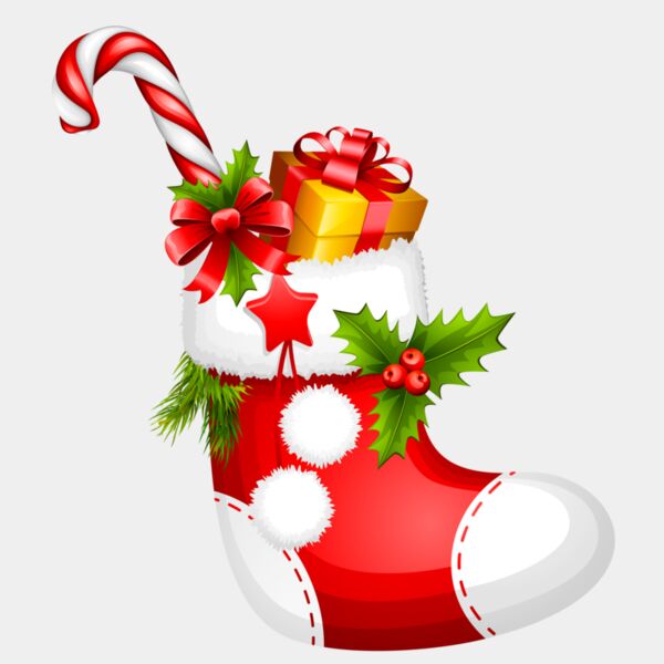 stocking w. presents Thumbnail