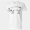 Unisex Softstyle® V-Neck T-Shirt Thumbnail