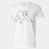 Unisex Softstyle® V-Neck T-Shirt Thumbnail