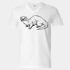 Unisex Softstyle® V-Neck T-Shirt Thumbnail