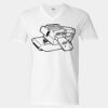 Unisex Softstyle® V-Neck T-Shirt Thumbnail