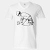 Unisex Softstyle® V-Neck T-Shirt Thumbnail