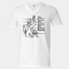 Unisex Softstyle® V-Neck T-Shirt Thumbnail