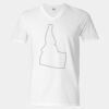 Unisex Softstyle® V-Neck T-Shirt Thumbnail