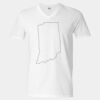 Unisex Softstyle® V-Neck T-Shirt Thumbnail