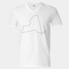 Unisex Softstyle® V-Neck T-Shirt Thumbnail