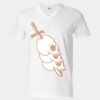 Unisex Softstyle® V-Neck T-Shirt Thumbnail