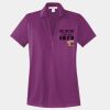 Ladies Performance Fine Jacquard Polo Thumbnail